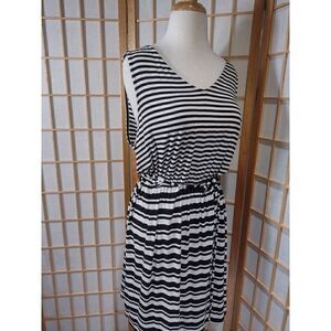 Lovefire Lg Striped Midi Dress